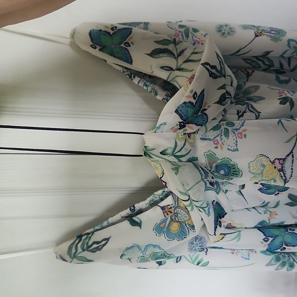 Addition Elle Responsible, Floral Sleeveless Bustier Blouse - Size 3x - Picture 8 of 8